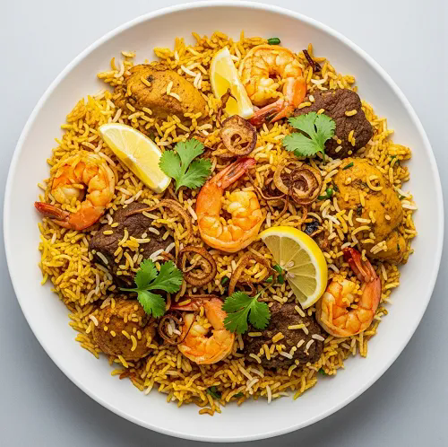 Mixed Tandoori Biryani 