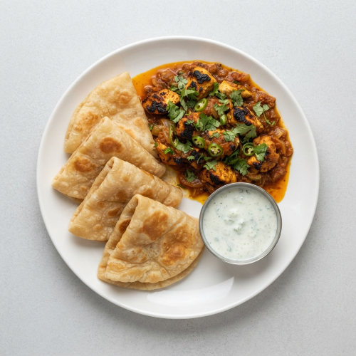 Chicken Tikka Pouri 