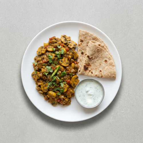 Mushroom Bhaji 