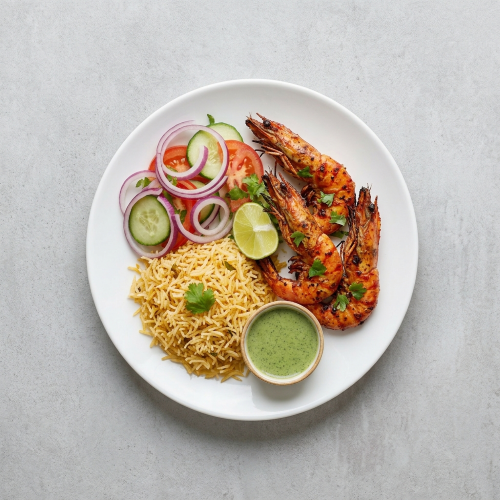 Tandoori King Prawn Main Meal 