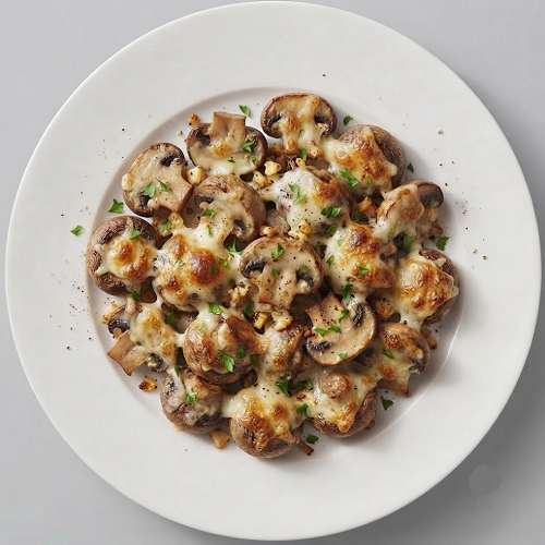 Garlic Creamy Mushrooms Starter 