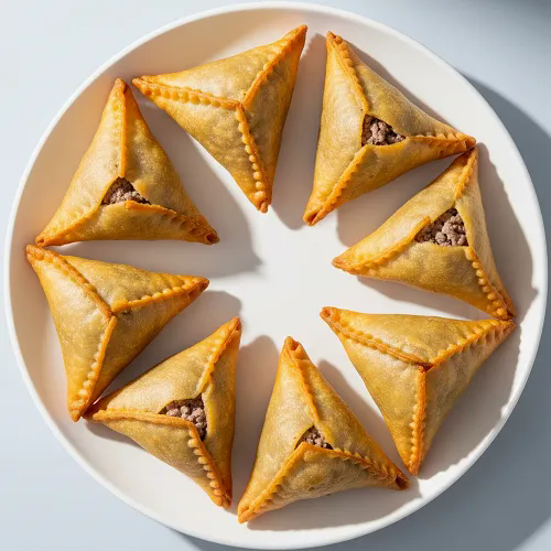 Mince Samosas Starter 