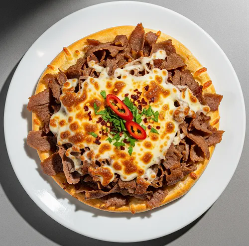 Donner Kebab With Cheese 