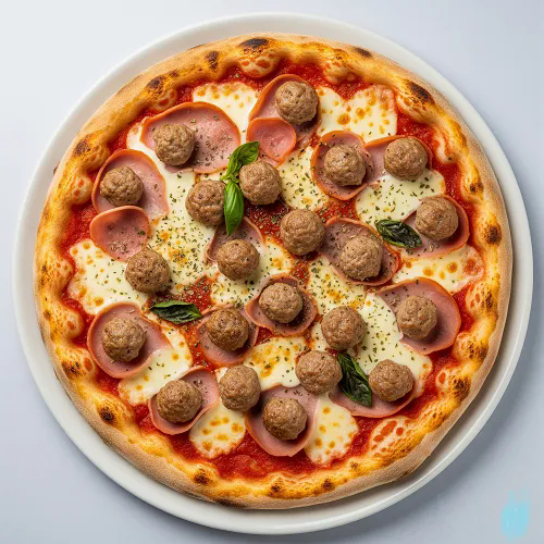 New York Classic Meatballs Pizza 